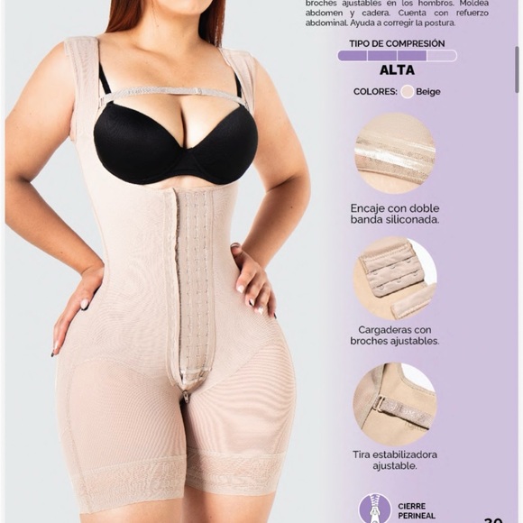 Beige Full Body Shapewear